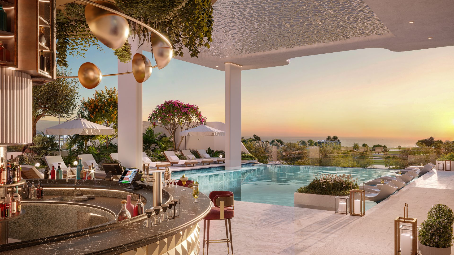 Pool bar